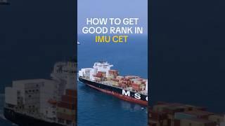 How to get good rank in IMU CET  #imucet