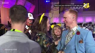 BBC Weatherman Owain Completes Children in Need 24hr Drumathon Live with his fellow Drummers