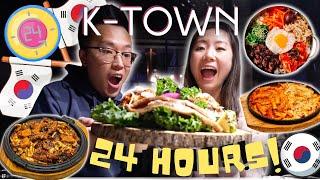 24 Hours Eating in NYC K-TOWN | Koreatown NYC Food Tour