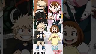 Antes y después en My hero Academy #bokunoheroacademia #anime