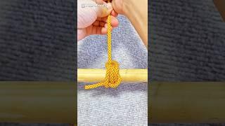 YCB-Knots #250，This is an upper mast sail knot.#diy #viral #shorts#绳结#knots