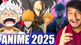 Anime that I'm excited to watch in 2025!| Solo Leveling, OPM, Chainsaw Man, One Piece, Bleach