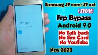 Samsung J701f frp bypass Android 9 | Samsung J7 core frp bypass | Samsung J7 nxt frp bypass New 2023