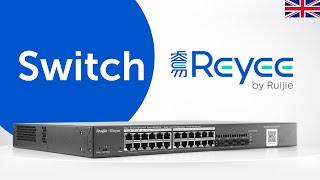 Reyee 24-Port Managed Switch for Enterprise Local Network Installations