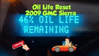 How to: Reset the Oil Life on a 2009 GMC Sierra 5.3L