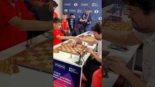 13 летний пацан обыграл Хикару! #шахматы #chess