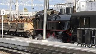 スイスの蒸気機関車　steam locomotive　2017 1021