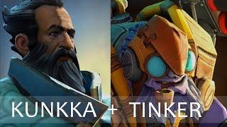 Kunkka + Tinker - X Marks Combo Dota 2