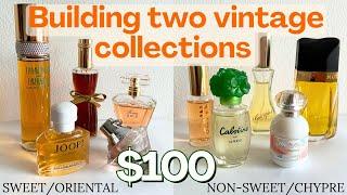 Building a Classic Vintage Perfume Collection for $100: Sweet and Green/Chypre Edition