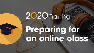 How to prepare for 2020 Design online training.