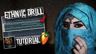 HOW TO MAKE ETHNIC DRILL TYPE BEATS??!! (fl studio uk drill tutorial)