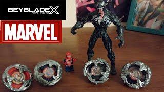 Beyblade X: Marvel Collab Beys Showcase