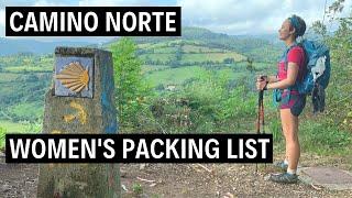 Women's Camino de Santiago Packing List: Camino Norte Summer | ULTRALIGHT