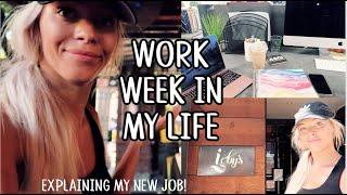 WORK WEEK IN MY LIFE: What I do now!