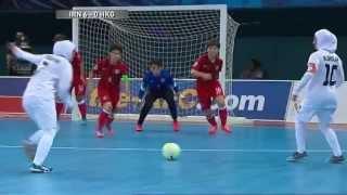 [Highlights] AFC Women's Futsal Championship Malaysia 2015 - Match #4 IR IRAN V HONG KONG