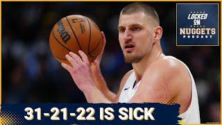 Nikola Jokic MAKES HISTORY with 31-21-22! Nuggets win in OT vs Suns