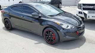 877-544-8473 17" Motegi MR142 Black Red Rims Tuner Wheels Hyundai Elantra Sport DUBSandTIRES.com