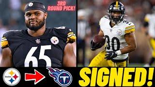  UPDATE: Steelers TRADE Dan Moore Jr for a 3rd Round Pick + RESIGN Jaylen Warren! (News)