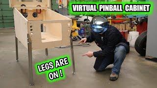 How to install pinball legs