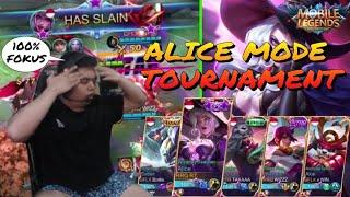 ALICE MODE TOURNAMENT?! TAPI KOK MALAH GINI?!! R7 ALICE OFFLANE