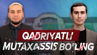 Qadriyatli Jamoa | Tajribali mutaxasis bo'ling | Elyorbek Erkinbek