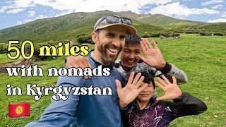 50 Mile Ala Kul Trek Staying with Nomads, Kyrgyzstan