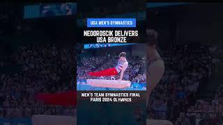 Bronze for #teamusa and #usagym after #Nedoroscik delivers on #pommel #mensgymnastics #usa