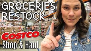 COSTCO Grocery Shop & Haul + FINALLY Getting Summer Flowers!