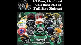 Ebay Gold Rush S2 Fill Size Helmet Break!