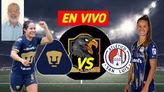 Pumas vs. Atl San Luis  En Vivo2025 Liga MX Femenil