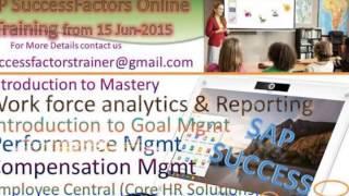 SAP Successfactors Training