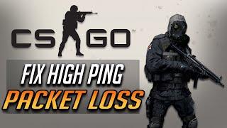 CSGO - How To Fix High Ping & Packet Loss [2024]