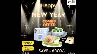 Catit India brought a new year Offer - pixi drinking water fountain @catitindia7084 #cat #catlover