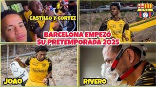 BARCELONA SC COMENZO SU PRETEMPORADA 2025. JUGADORES SE PRESENTARON A LA PRIMERA PRÁCTICA #like