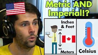 American Reacts to How Canadians Measure Things