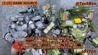 Joytoy Dark Source, God of War 86-II Mecha, 03 & 04, 1/25 scale action figure