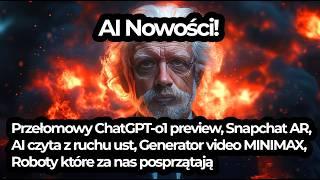 ChatGPT-o1, Video to Video v2!!!... AI NOWOŚCI! #sztucznainteligencja #ai #technologia