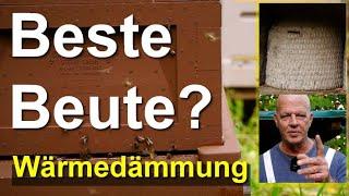 Beste Bienen-Behausung? Styropor oder Holz-Beute? Wärmedämmung vs Einfachbeute? Binder speakt