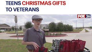 Teen's heartfelt Christmas gift to veterans: Elliot Perry's inspiring story