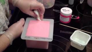 Making & Cutting Plumeria Soap for BeScented