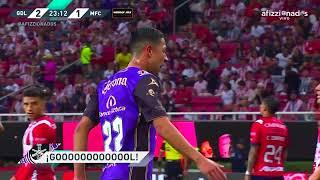 Gol de Andrés Montaño | Chivas 2-1 Mazatlán | Liga BBVA MX - Clausura 2023 - Jornada 17