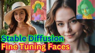 Stable Diffusion ComfyUI Face Parsing Fine Tune Faces For AI Images