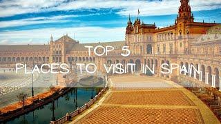 Top 5 Places to Visit in Spain! #travel #travelspain #europetravel