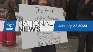APTN National News January 22, 2024 – Hotel video sparks outrage, Verification process criticized