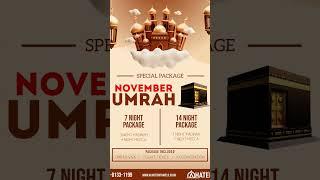 November Umrah Packages