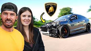 DRIVING THE WRECKED LAMBORGHINI URUS FOR THE FIRST TIME