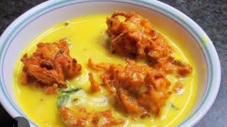 Pakora Kadhi Recipe |کڑھی پکوڑا بنانے کا طریقہ||Hindhi recipe ||wania with cooking