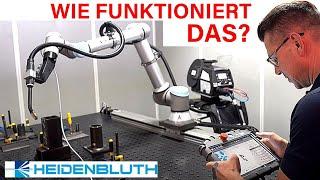 Schweißen mit dem Roboter | in Sekunden Programmiert | COBOT von HEIDENBLUTH