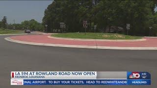 NBC 10 News at 6:00 p.m.: LA 594 at Rowland Road now open, Monroe, La.