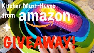 KITCHEN MUST HAVES from AMAZON + GIVEAWAY (CLOSED)